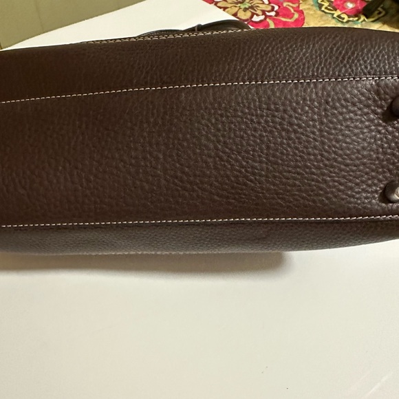 Coach leather sought after pebbled leather should bag purse - Picture 6 of 10